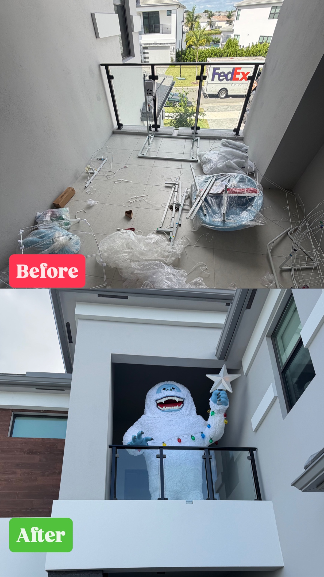 Outdoor Decoration Assembly