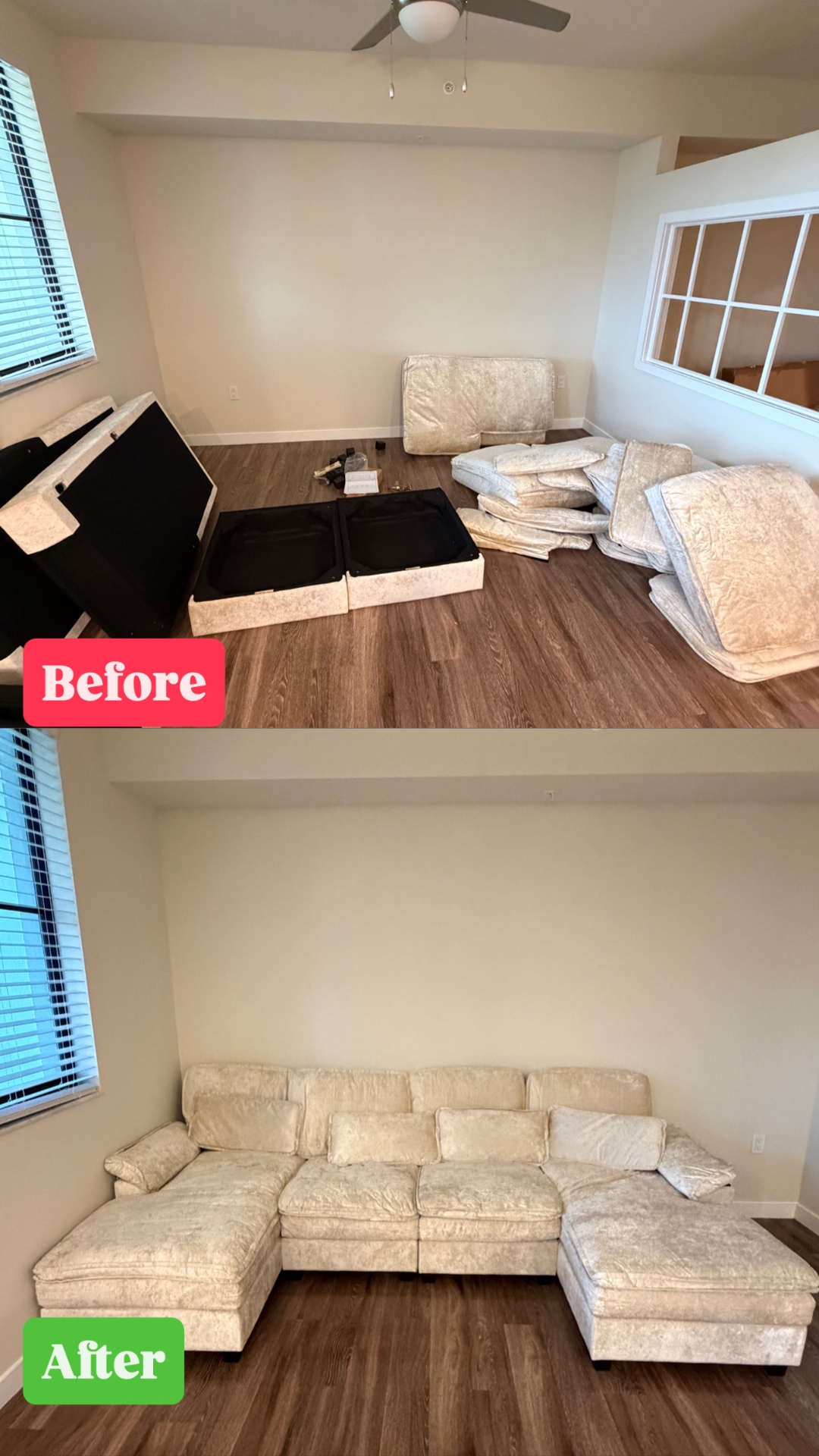 Sectional Sofa Assembly