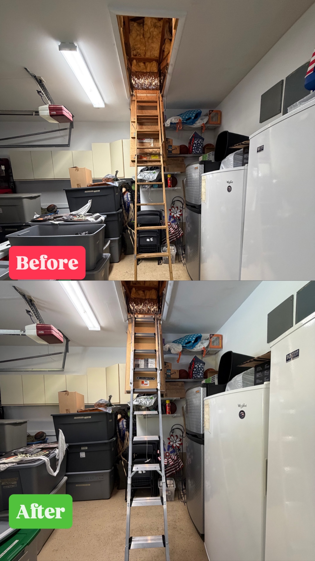 Attic Ladder Replacement