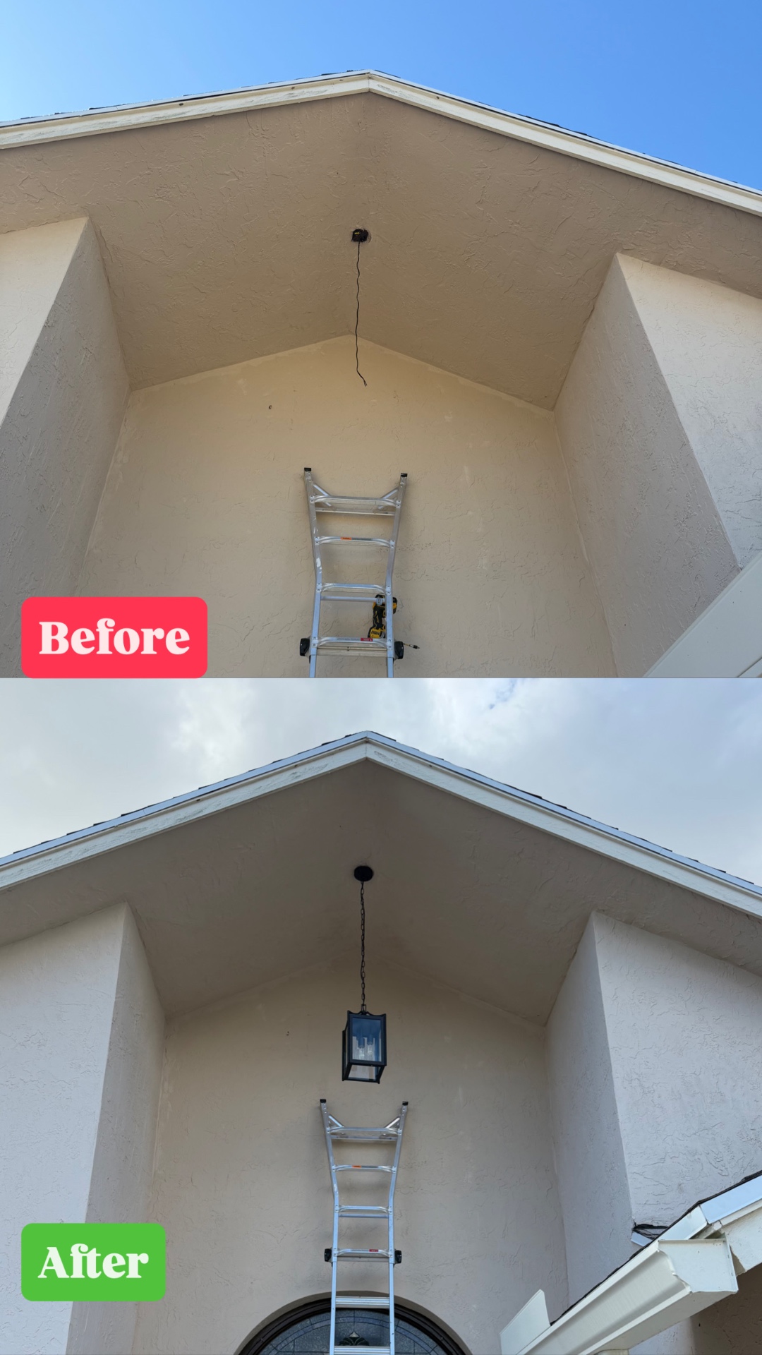Exterior Pendant Light Install