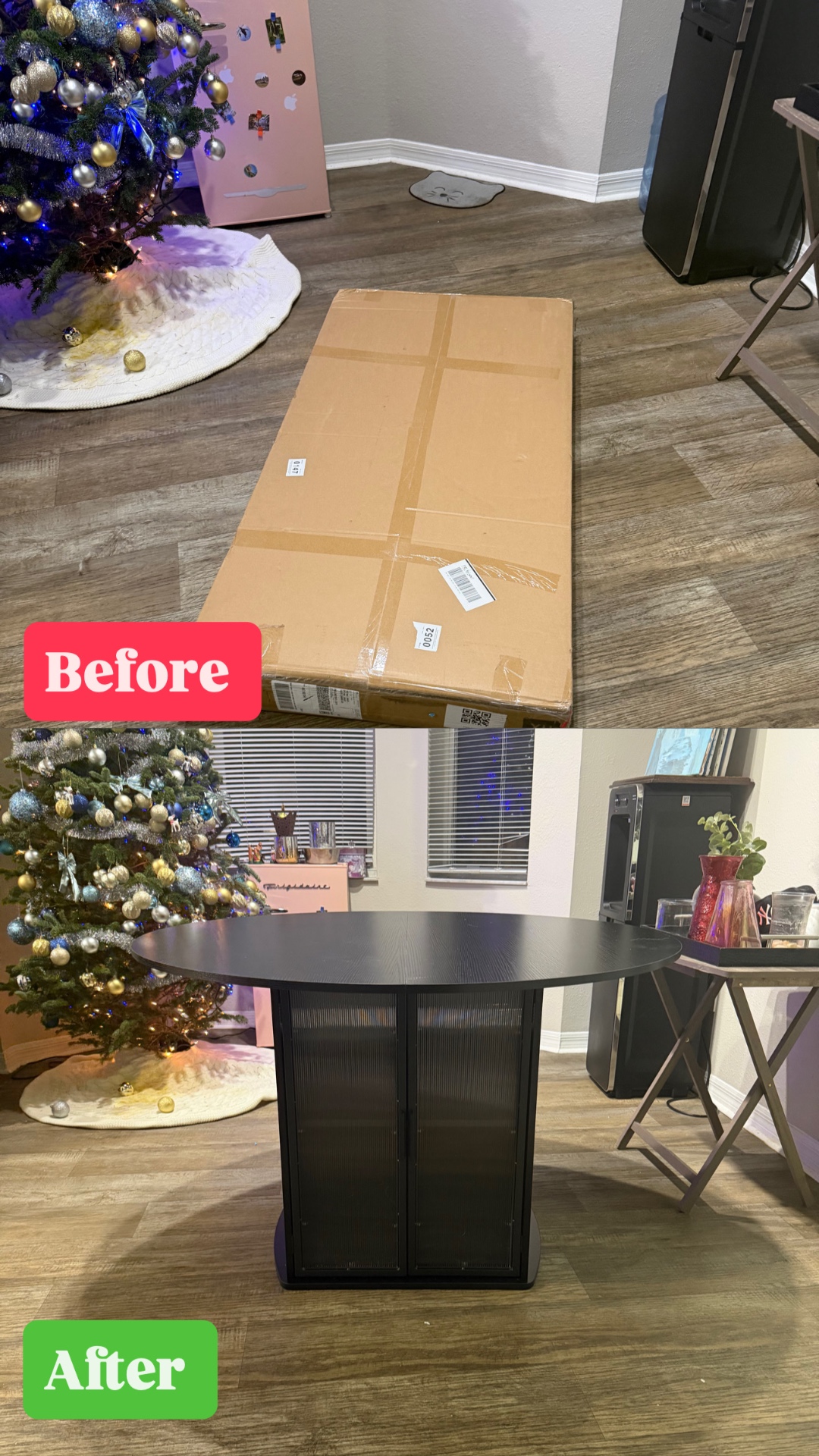 Round Dining Table Assembly