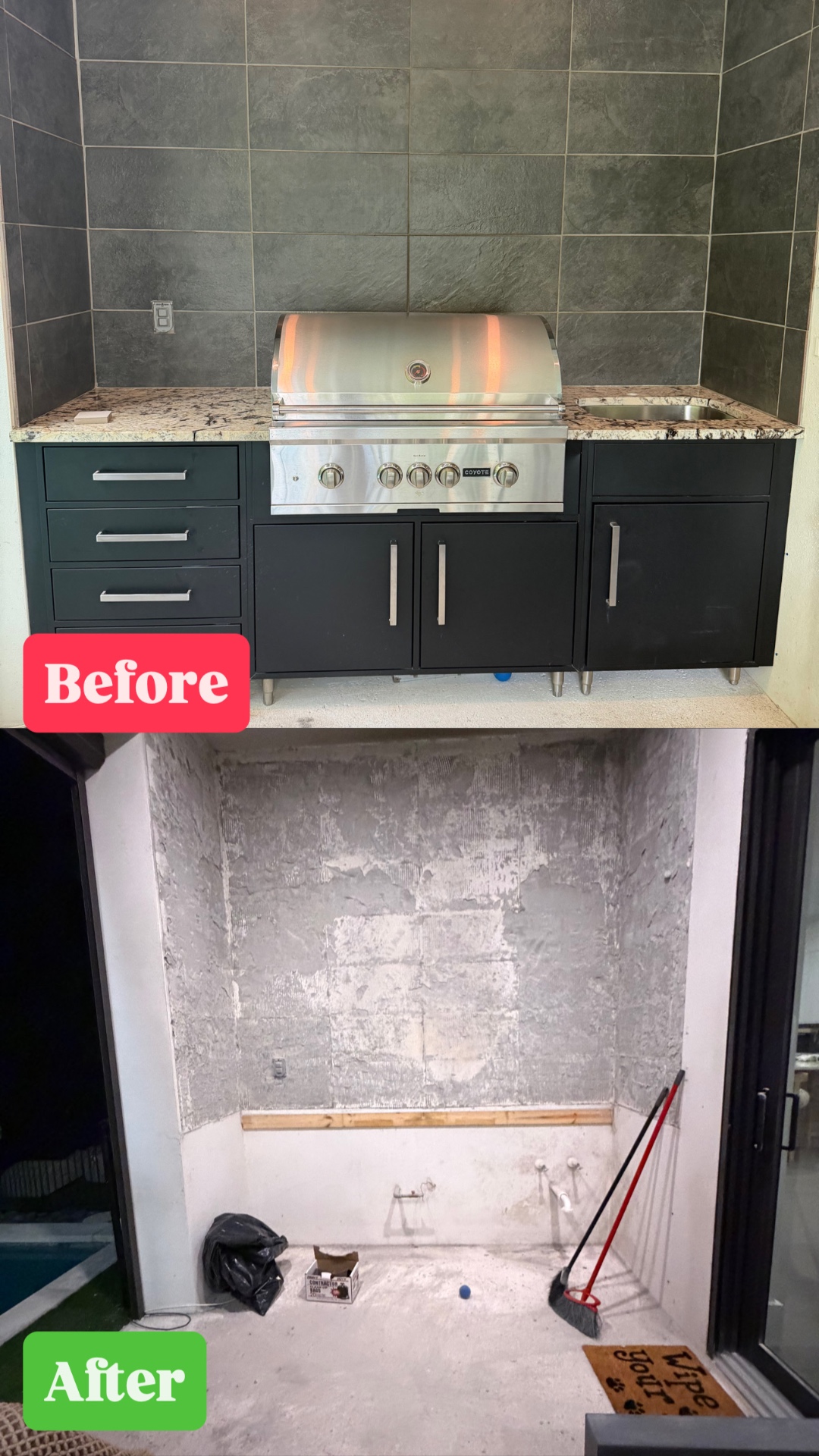 Outdoor Kitchen Demo