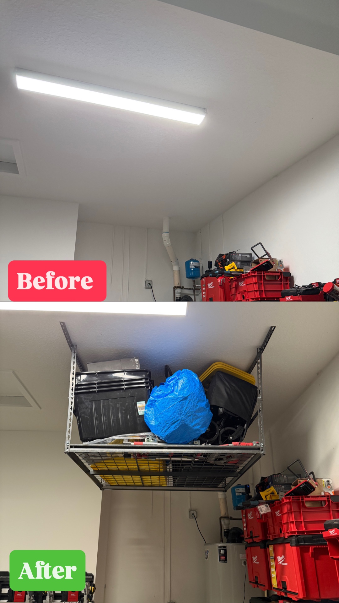 Overhead Garage Storage